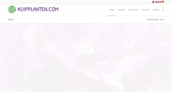 Desktop Screenshot of kuipplanten.com